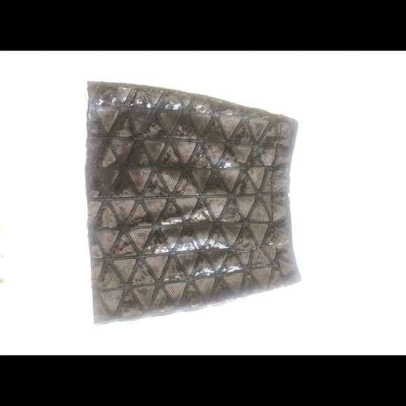 Piperlime Collection Triangle Sequin Mini Skirt - Picture 2 of 5